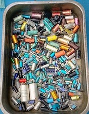 Mix Vintage Elettronica Componenti Vari Condensatori Elettrolitici Vendo Loto 