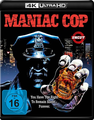 Maniac cop - maniac, uhd)