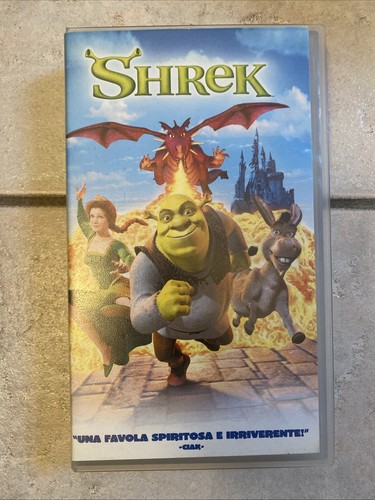 Shrek vhs italiano film - shrek,