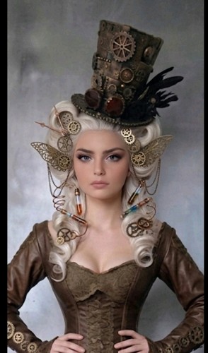 Cappello gotico steampunk - ,