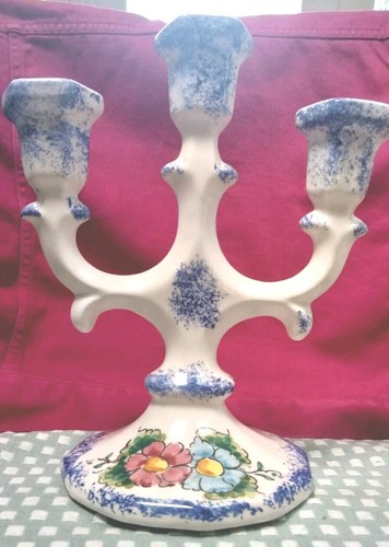 Candelabro porcellana - in,