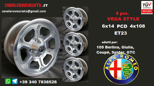 Cerchi lega per alfa romeo - alfa,