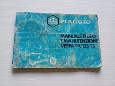 Piaggio Vespa PX 125 T5 1985 manuale uso manutenzione libretto originale