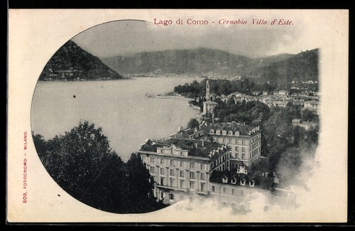 Cartolina cernobbio lago - cartolina,