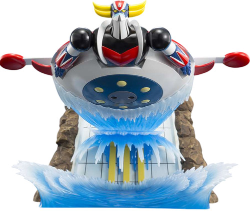 Goldrake scene statue robot - goldrake,