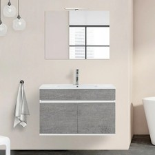 Mobile bagno sospeso da 90 cm