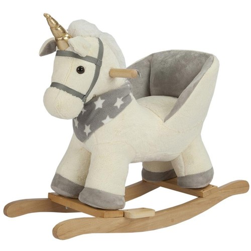 Unicorno dondolo cavalcabile - dondolo,