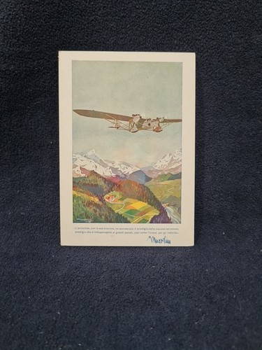 Cartolina vintage regia - cartolina,