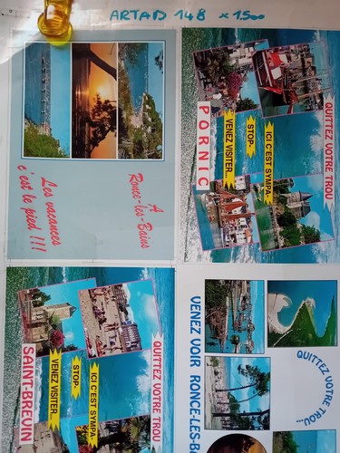 Poster vintage cartoline - poster,