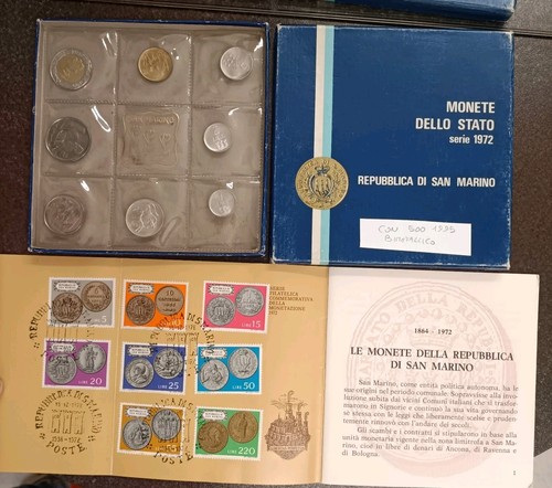 San marino serie pezzi 1972 - serie,