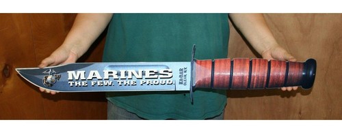 Usmc bar con globo - usmc, ka-bar