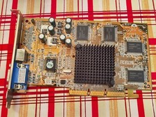 Scheda video vintage NVIDIA Geforce 4 MX 440 SE 64MB testata