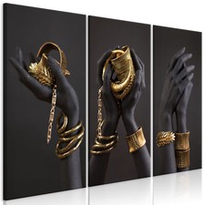 Mani nero oro - oro, quadro