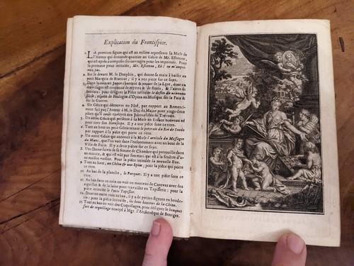 Libro antico du cerceau - libro,