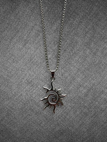 Collana con ciondolo - , spirale