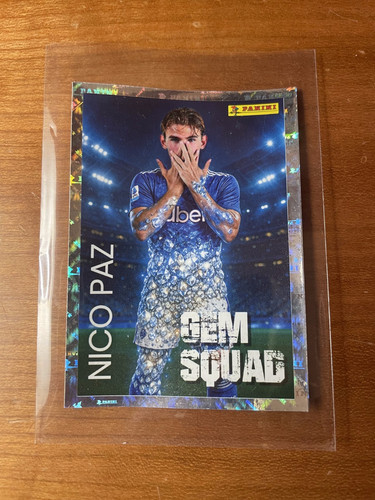 Raro nico paz 2025 2026 - raro, panini