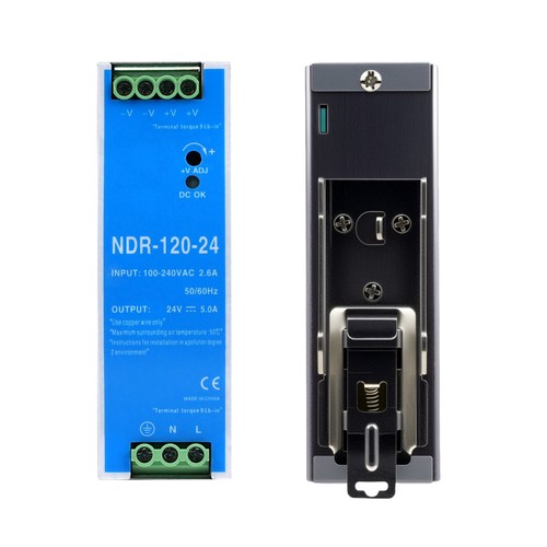 Ndr 120 alimentatore - ndr-120-24, su
