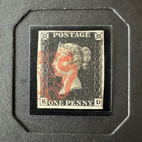 1840 penny black 4 margin - 1840,