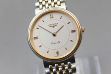 Orologio Uomo Vintage Anni 90[N MINT]Nuovo Batt Longines 150 3416 Oro Quarzo ...