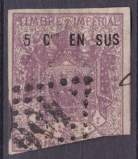 TIMBRE IMPERIAL FRANCE FISCAUX