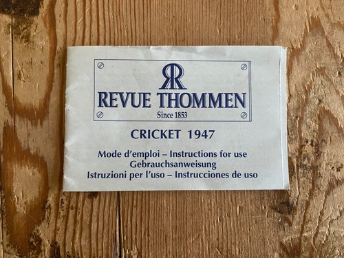 Revue thommen relojes - thommen,