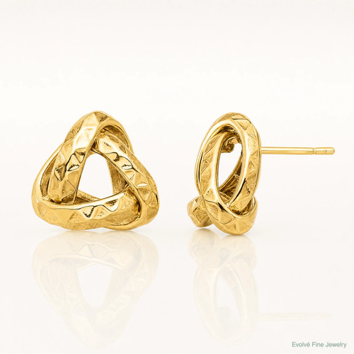 Orecchini oro giallo kt - oro, 14