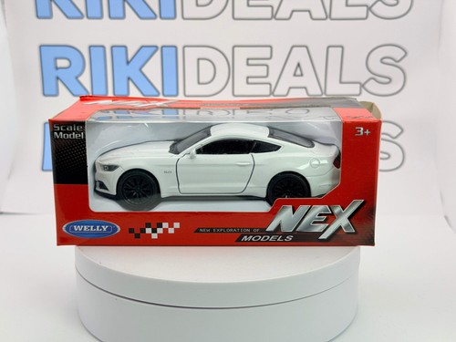 Ford mustang welly bianco - ford,