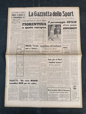 Quotidiano LA GAZZETTA DELLO SPORT n 265 14/11/1969 Urtain