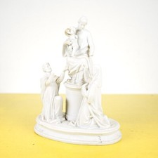 scultura in biscuit porcellana