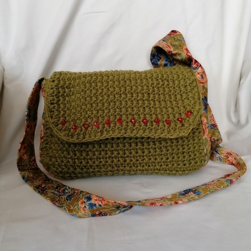 Borsa crochet spalla - borsa,