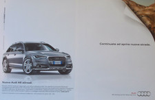 Pubblicità Advertising Italian Clipping 2012 MACCHINA AUTO AUDI A4 ALLROAD
