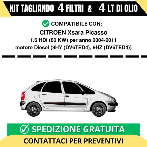 Tagliando per citroën xsara - tagliando,