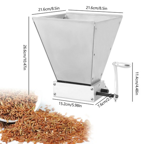 Macina malto manuale rulli - malto,