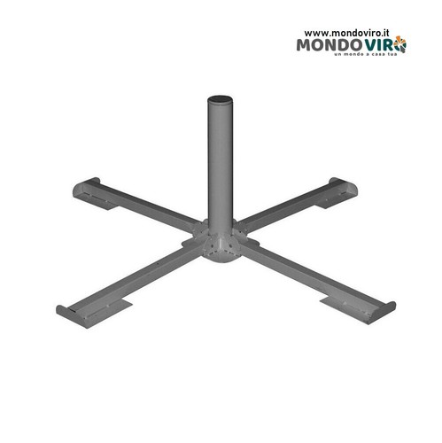 Base acciaio ombrellone - base,