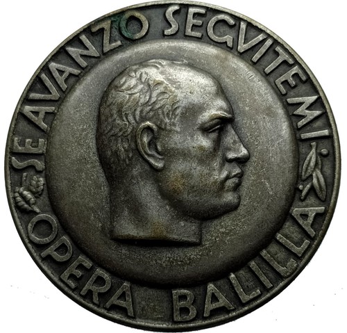 Medaglia spilla mussolini - spilla, se