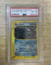 2002 POKEMON EXPEDITION #8 CLOYSTER - Holo Mint Psa 8
