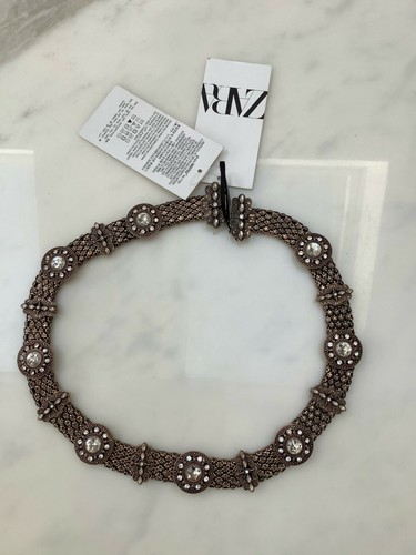 Cintura zara con strass - zara,