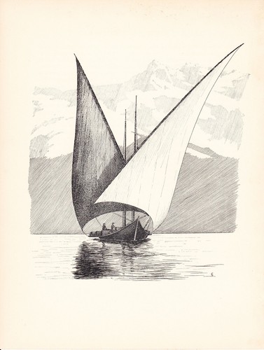1936 vela nave stampa un - 1936,