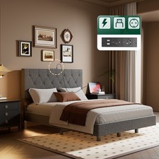 Letto imbottito 140x200