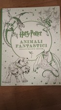 Harry Potter animali fantastici libro da colorare colouring book nuovo 