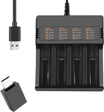 18650 Caricabatterie,4 Baie