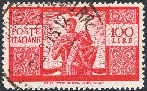 Italia 1946 democratica 100 - italia,