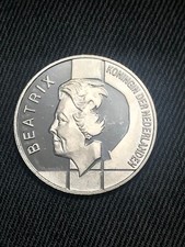 OLANDA 10 GULDEN 1994 Argento