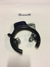 Lucchetto ad arco Cigno mod.Primavera nero,per freno a bacchetta o bici vintage