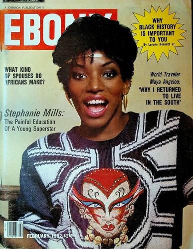 Ebony february 1982 stephanie - february,