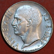 Italy centesimi 1943 - italy, km#