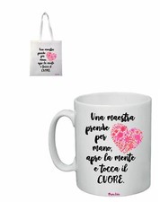 tazza 8x10  + borsa poliestere