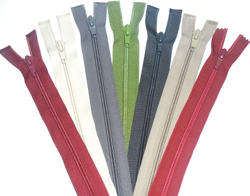 Zip 8cm 51cm denti - 50.8cm, nylon