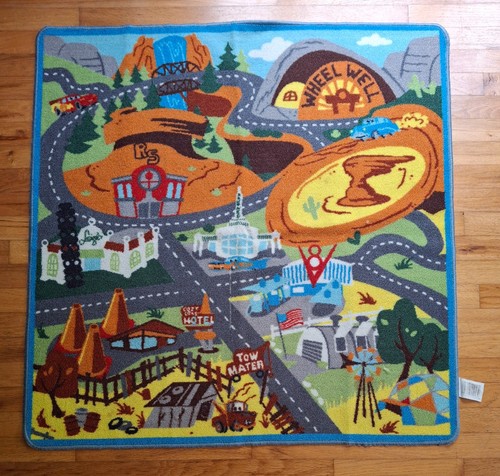 Tappeto gioco strada disney - gioco,