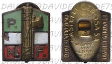 00731] DISTINTIVO SPILLA POLITICA VENTENNIO PNF 2° TIPO - CASTELLI GEROSA SA